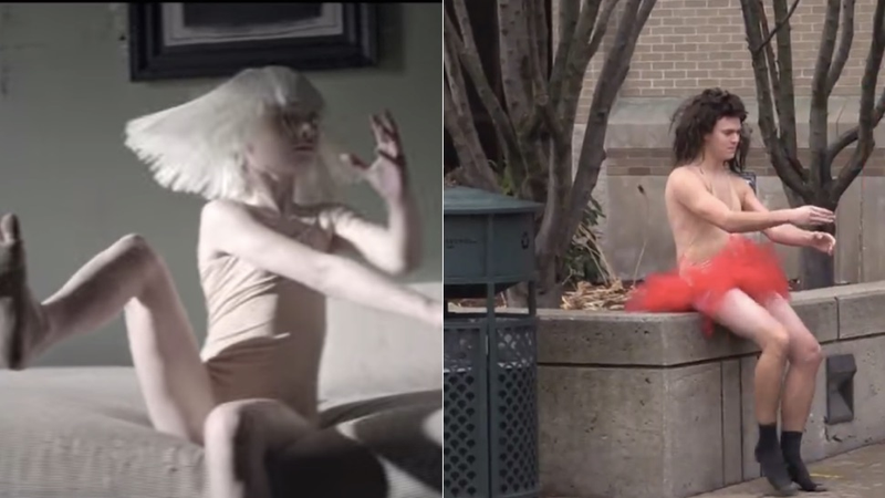 Illustration for article titled A Notre Dame Student Recreated Sia's 'Chandelier' Video on Campus